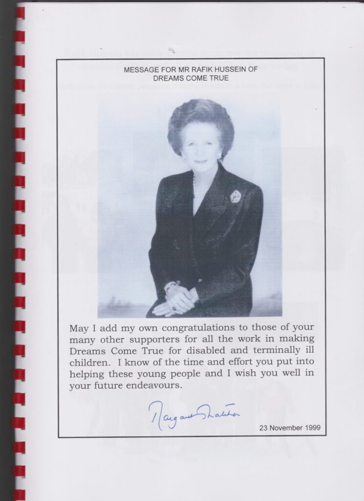 Margaurt Thatcher 1999