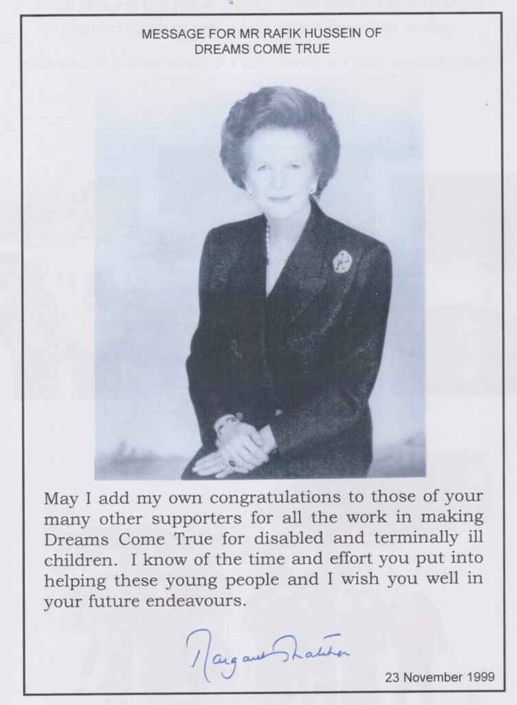 Margaurt Thatcher 1999